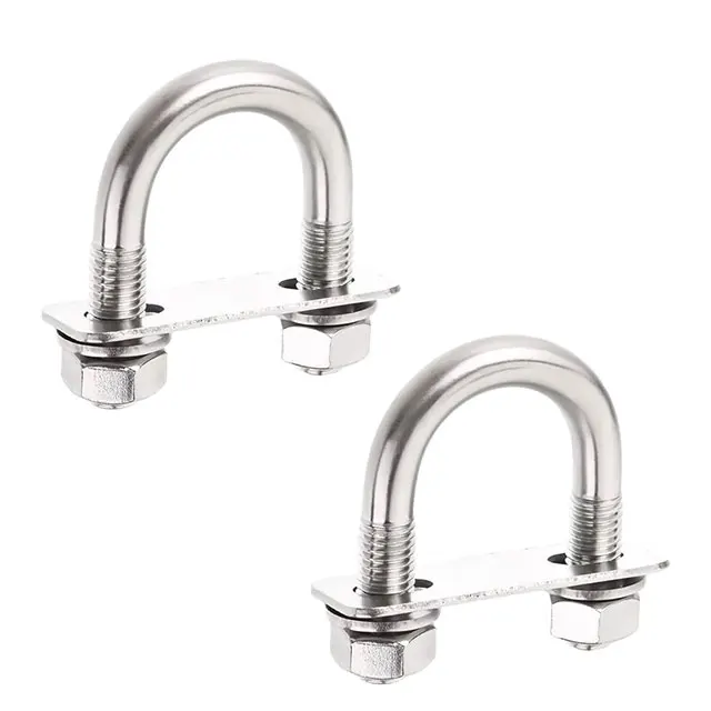 High Tensile M2 to M12 Carbon Steel Clamp U Bolt with Nut Screw