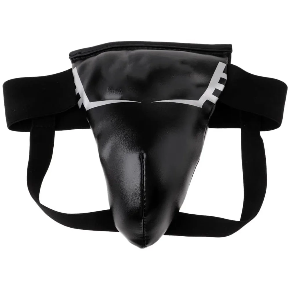 Martial Arts Protective Gear Groin Guard and Jockstrap Abdominal Groin Guard for Karate and Taekwondo Training