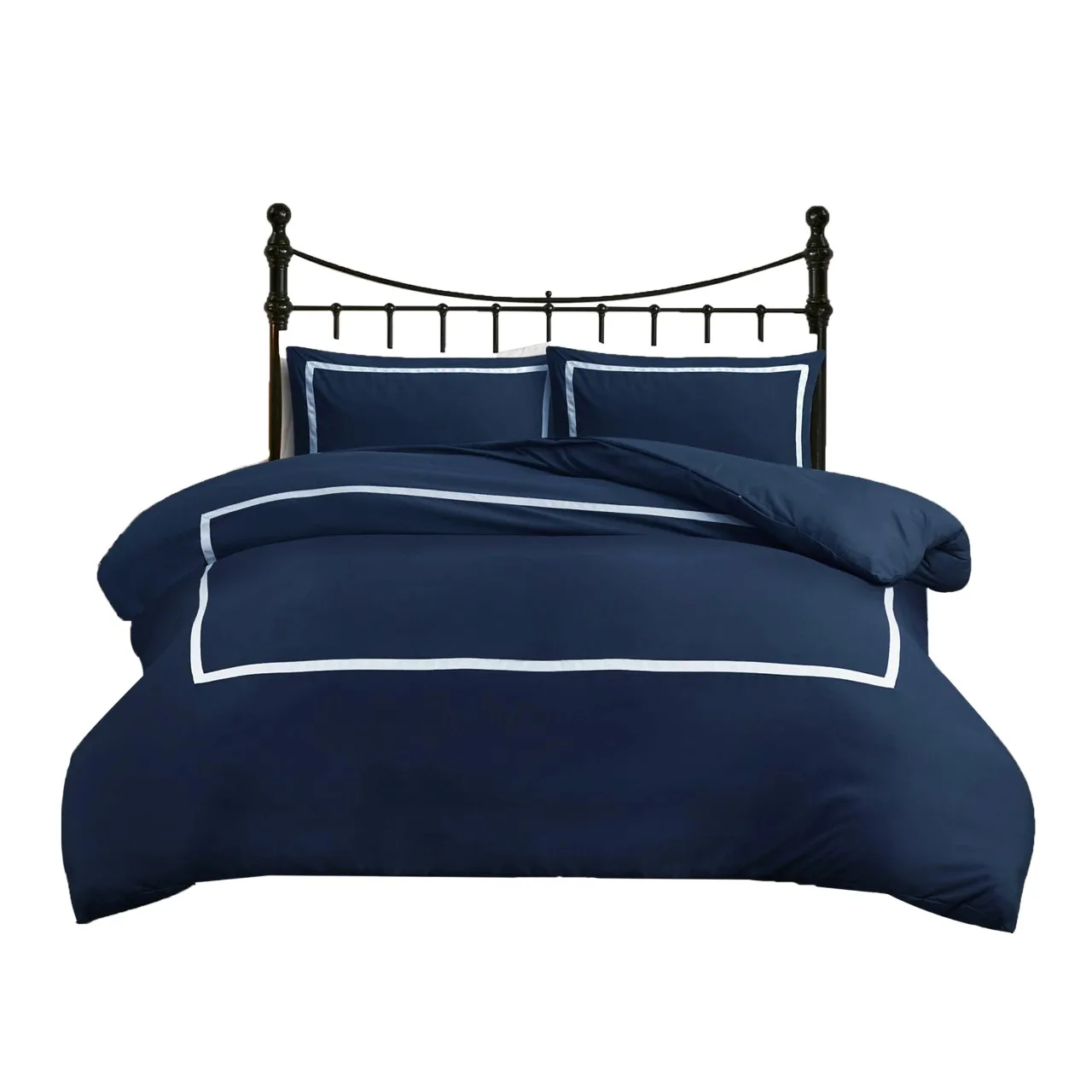 Новый дизайн, доступный уникальный черный комплект пододеяльников из микрофибры, комплект пододеяльников, оптовая продажа, 100% Премиум качество, 90 г/м2