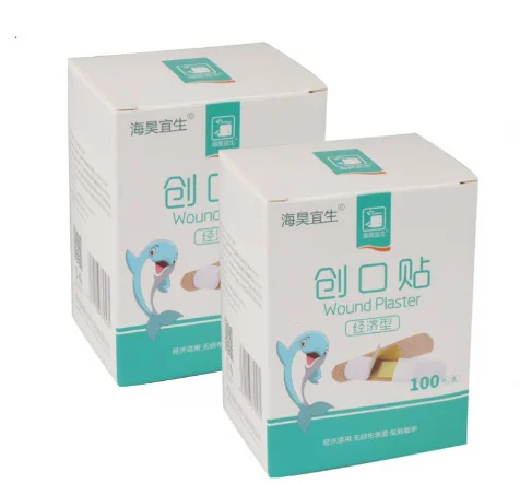 adhesive bandage adhesive Waterproof Clear band-aidsl Multi-size band-aids Breathable clean adhesive bandage