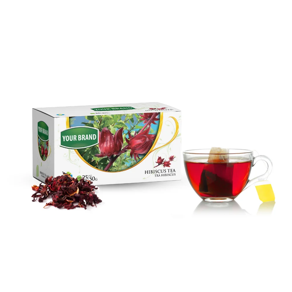 Factory Direct Sale Soursop Flavored Tea Package Bag Cooling Tea Blends 20 25 Bag Box Custom Package Labels