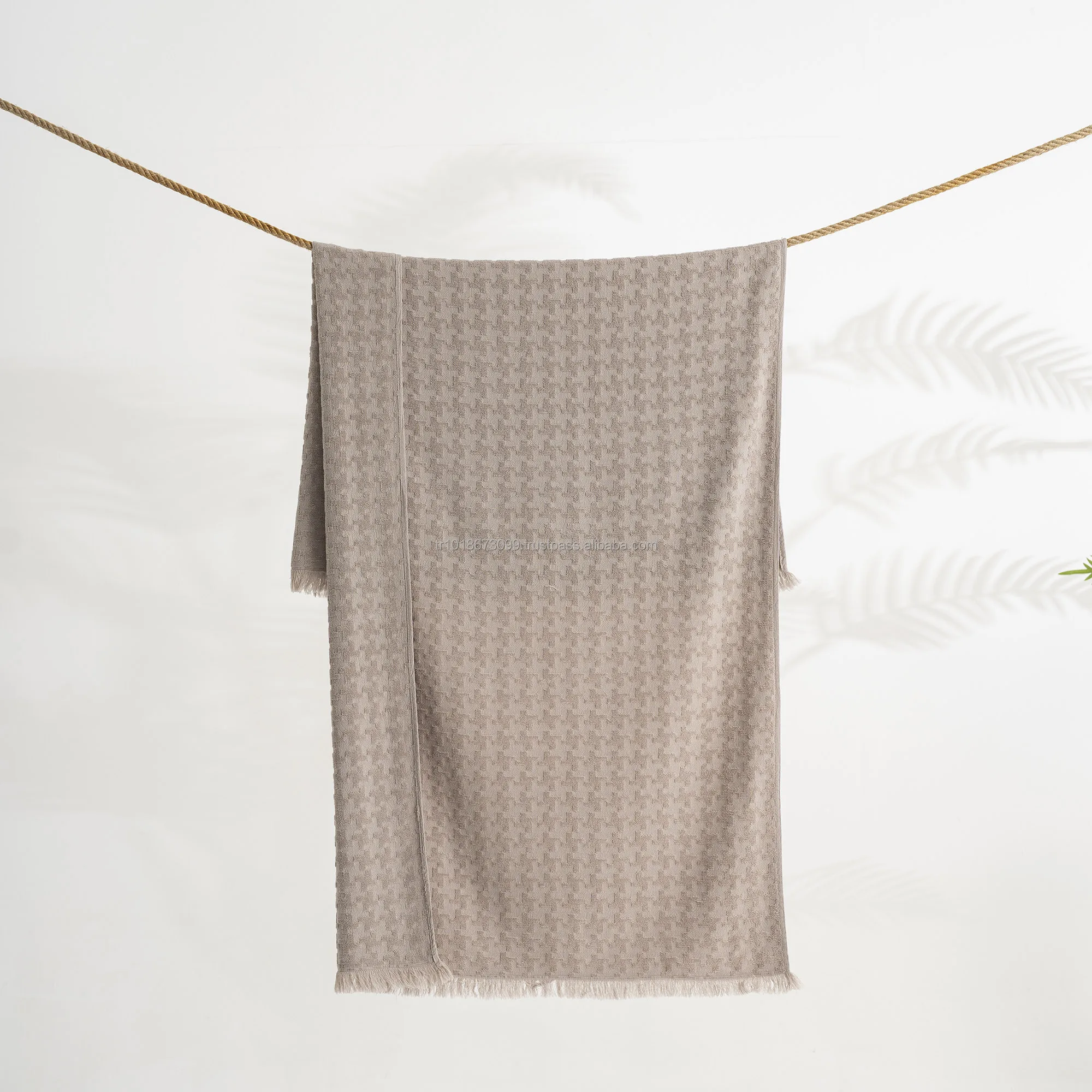 Terry back Peshtemal Towel Wholesale Terryback Collection Bath towel 100% Cotton Turkish Bath Terry-backed - Stonewashed