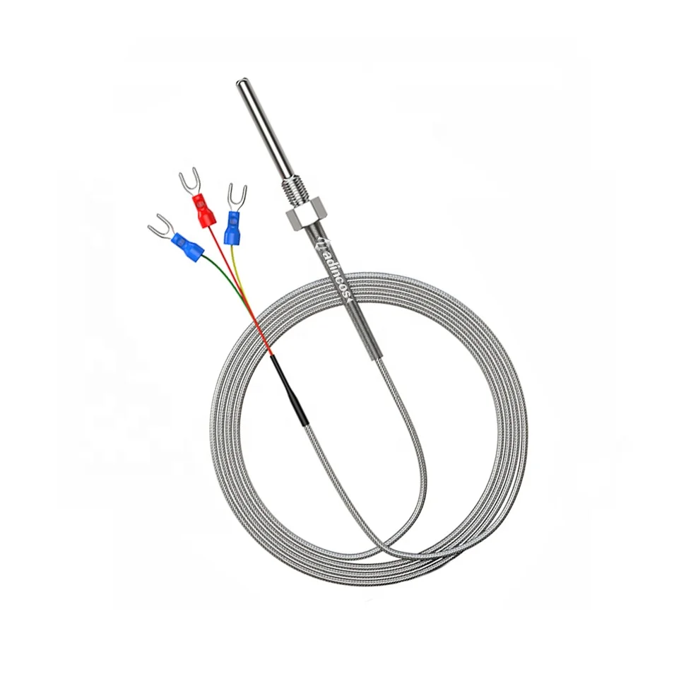 MTS100: Class A High Quality PVC,Fiberglass, PTFE T J K Thermocouple PT100 Temperature Sensor for Refrigerator Boiler, Furnace