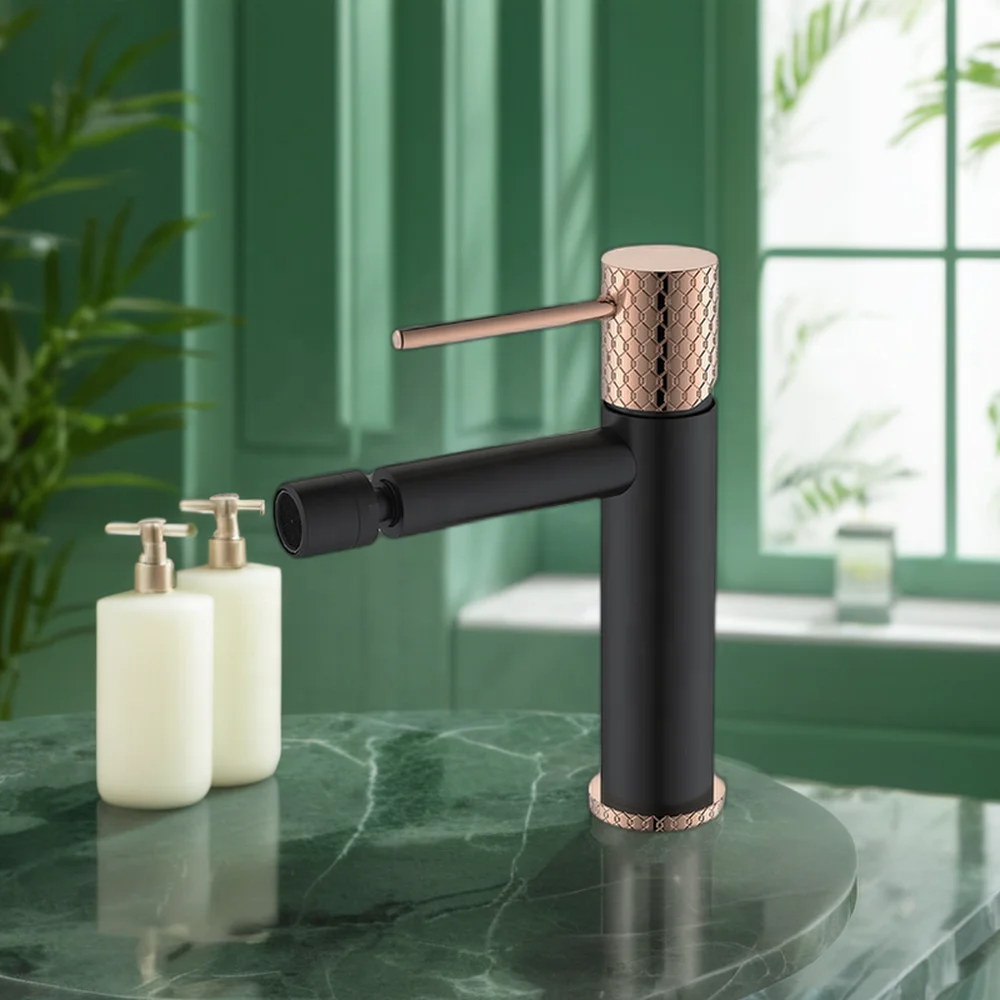 DEEPSS Low MOQ Sanitary Ware Basin Faucet Chrome Brass Bathroom Taps Mixers Single Handle Deck Mount Lavatory Faucet for Project