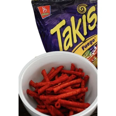 Takis пряный острый мексиканский свернутый 1 унция (28 г) мешков