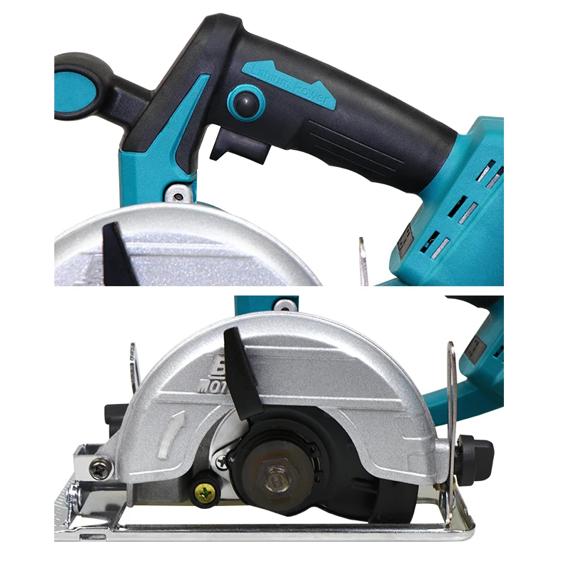 Handheld Cordless Electric Circular Power Saw Machine for Metal Steel Pipe and Wood Cutting Battery-Powered Electric Saw