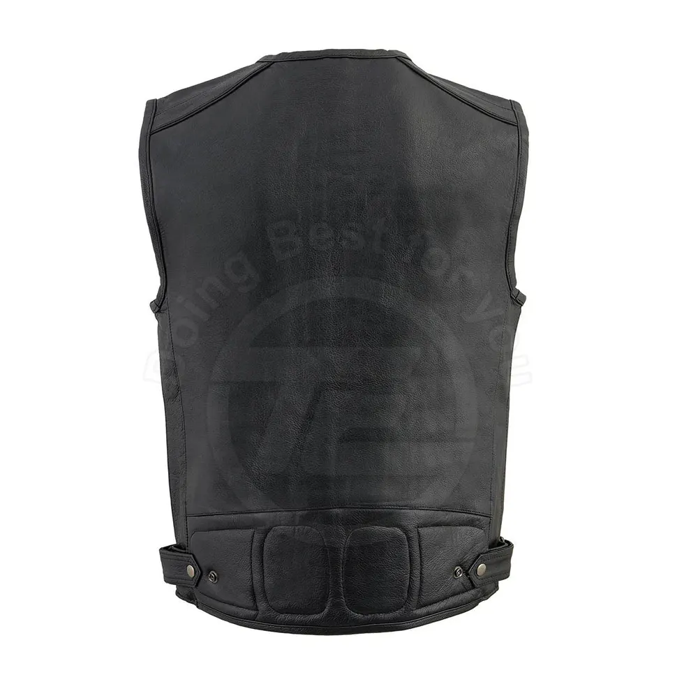 2024 Men Casual Wear And Premium Quality With Latest Design For Men Fashionable Leather Vest