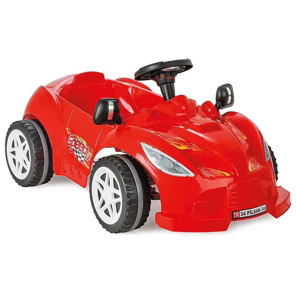 Speedy Pedal Operated Car For Kids Toys Air Horn Moving Mirrors Pedal Toys Kids Ride on Car High Quality Plastic Toy Wholesale