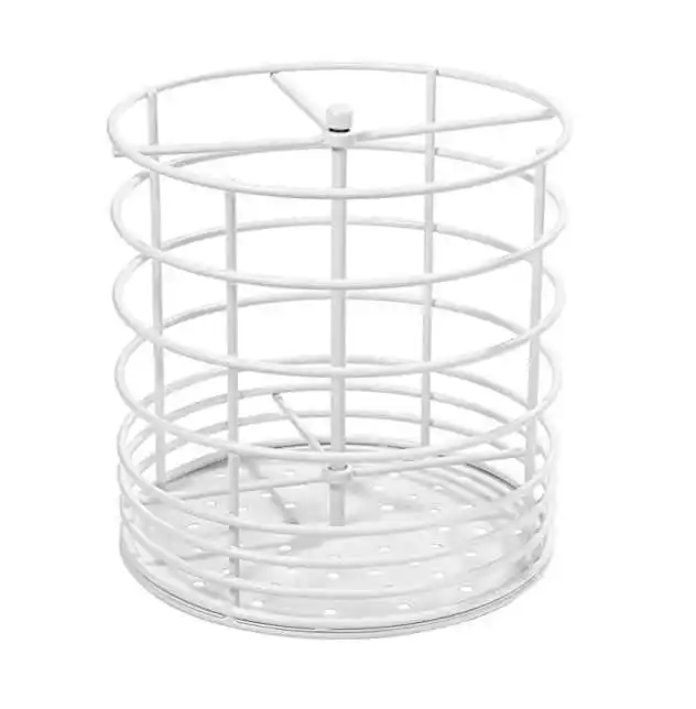 Wire Utensil Holder for Kitchen Counter top Storage Matte Black Hot Selling Storage Holder For Kitchen Handmade Manufacturer