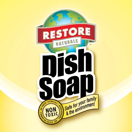 A Biodegradable, Eco-Friendly Dish Soap that is Septic and Sewer Safe (25 fl. oz. / 6 pack)