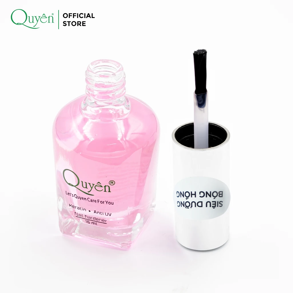 Quyen Beauty High Quality Super Glossy Pink Nail Polish NPL-2012 Gentle Formula for Manicure Care in Vietnam