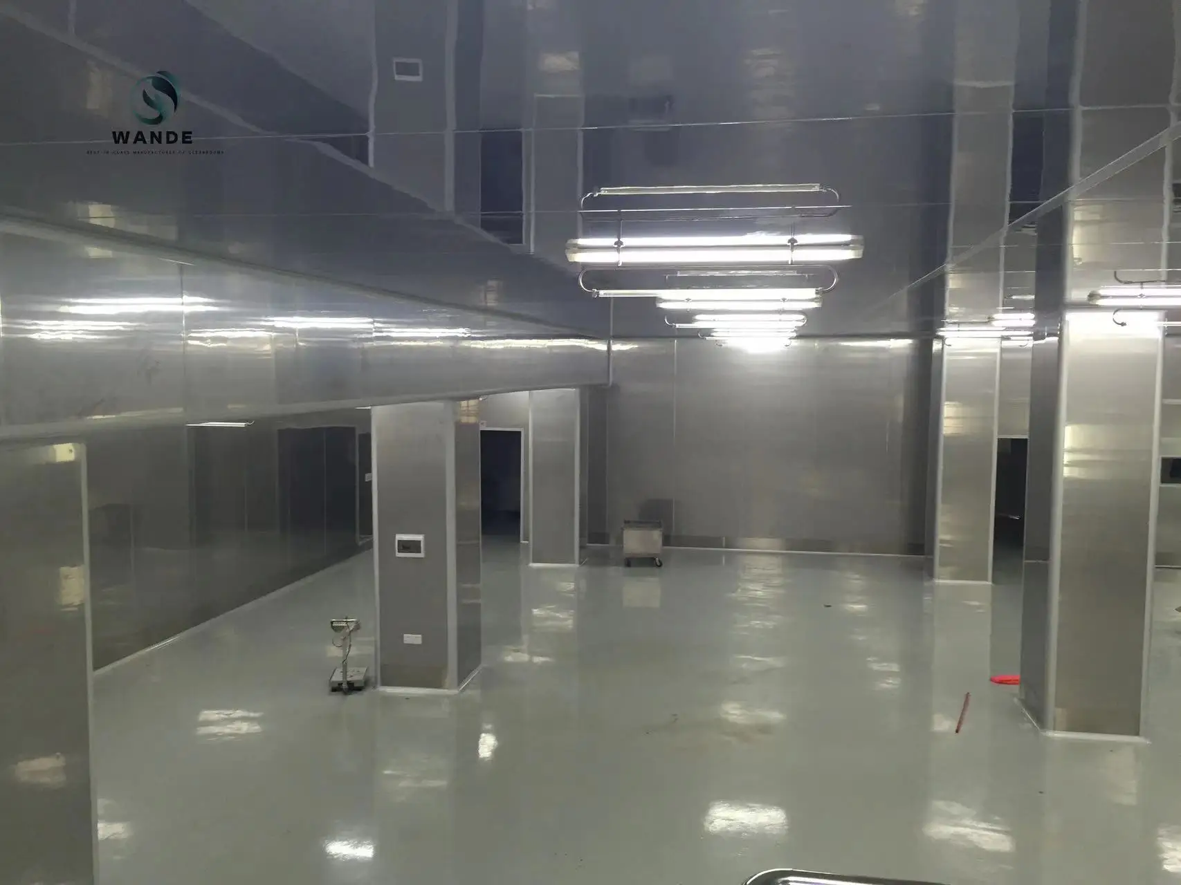 New Gmp Cleanroom Epoxy LED Panel Cleanroom GMP Gowning for Manufacturing Plant Industries Cleanroom