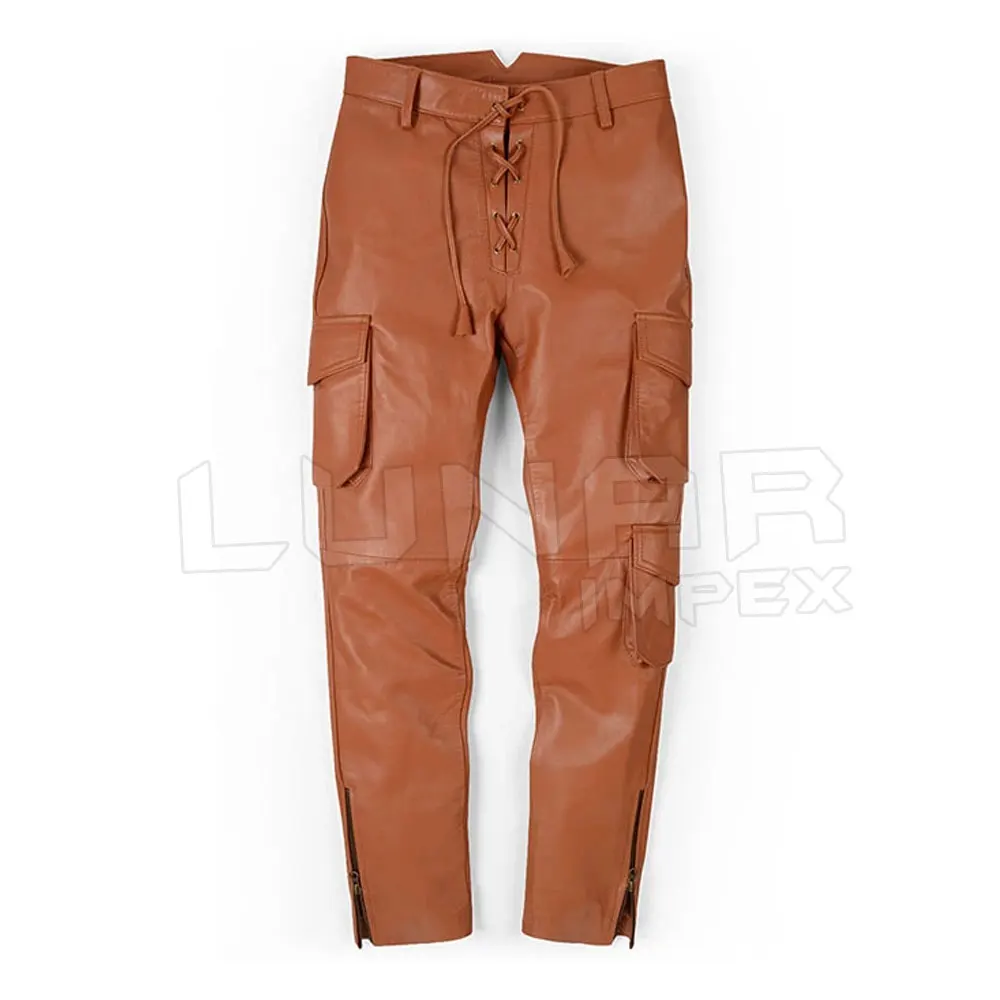 Top Selling Leather Pant For Men Cheap Price Leather Pant For Sale New Arrival Men Genuine Leather Pant