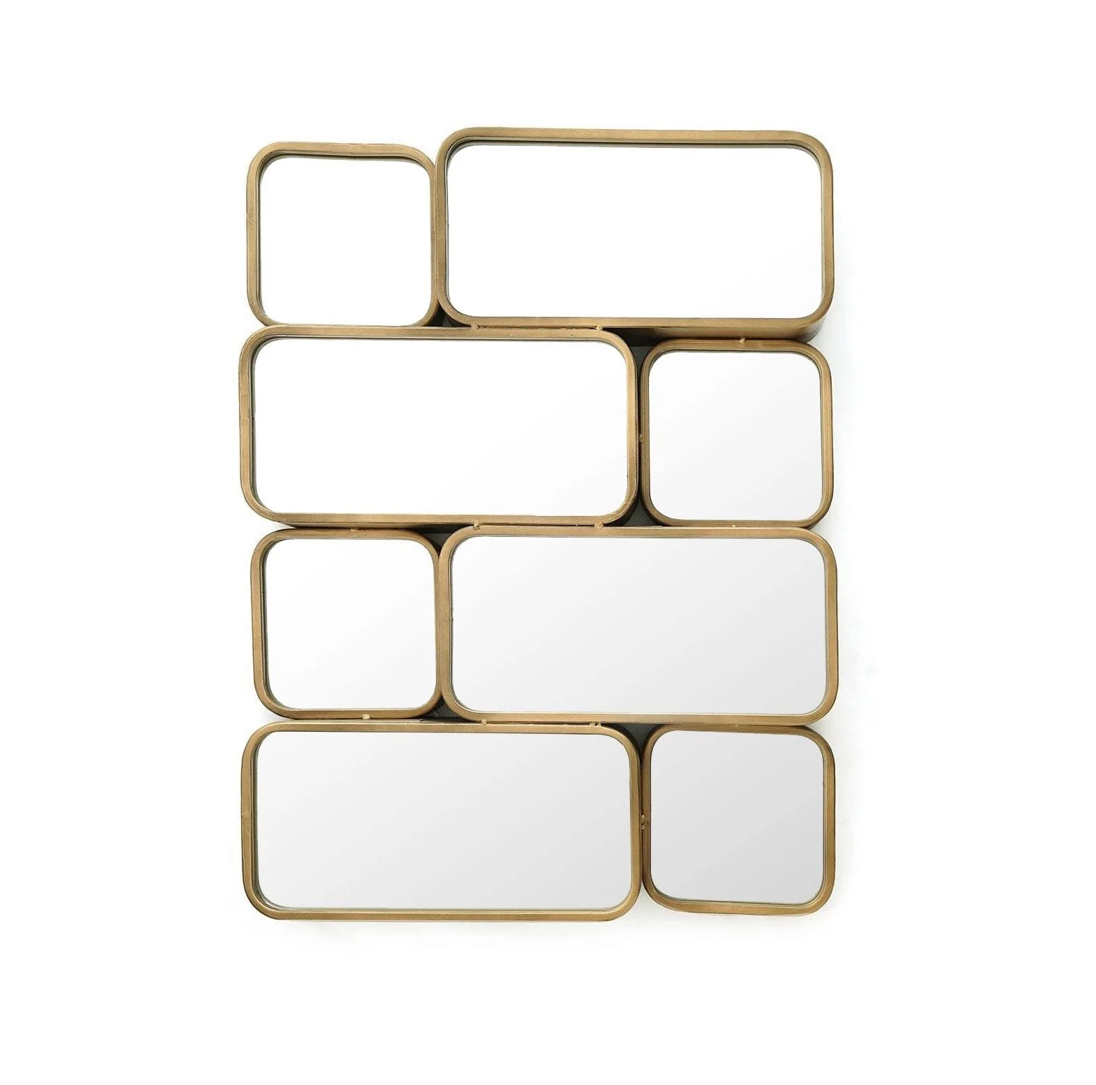 Unique Gold Plated Handmade Decorative Wall Mirror Metal Frame Handcrafted Wall Mirror Wholesale Manufacturer