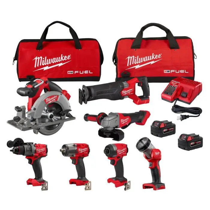 ORIGINAL NEW TOOLS SETS Milwaukees 2695-15 / 2896-26 M18 FUEL 18V Cordless Power Lithium-Ion 15-Tool Combo Kit