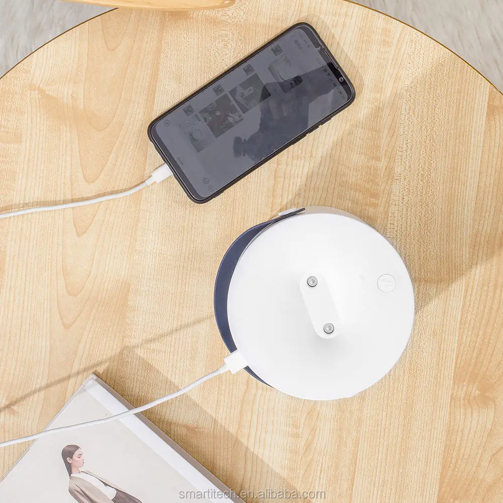 Smart Appliances 1.1L Water Tank Capacity Humidifier with 4000mAh Battery Portable Power Bank Dual Mist Ultrasonic Humidifier