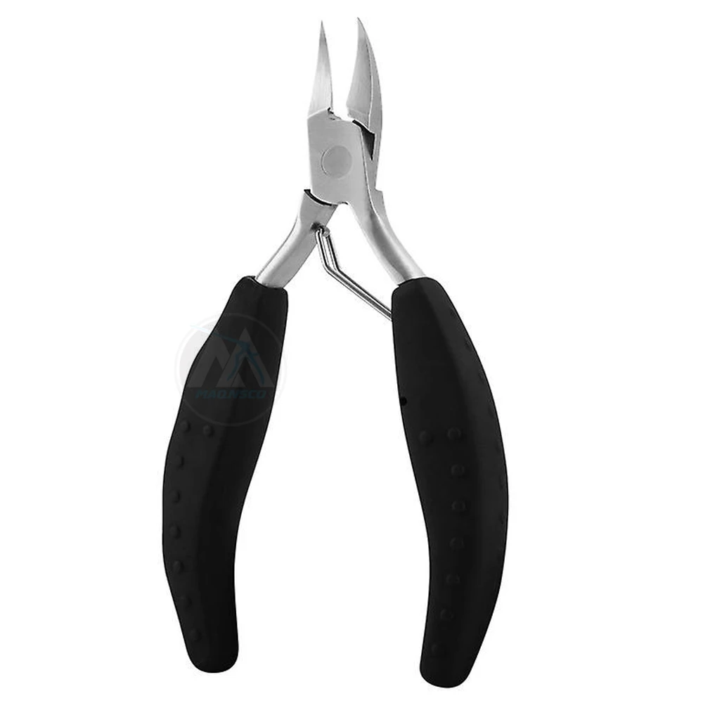 Cuticle Nipper Stainless Steel Nail Clippers Manicure Tool Eagle Beak Pliers Manicure With Ergonomics Handle Dead Skin 1pc