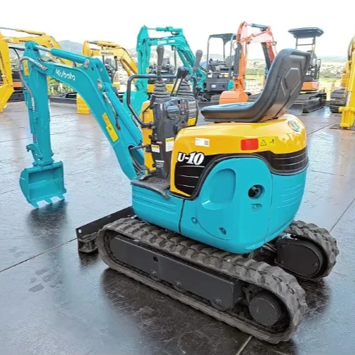 Top Quality 1.5 Ton Kubota Mini Crawler Excavator Digger U-10 Second Hand Mini Excavator