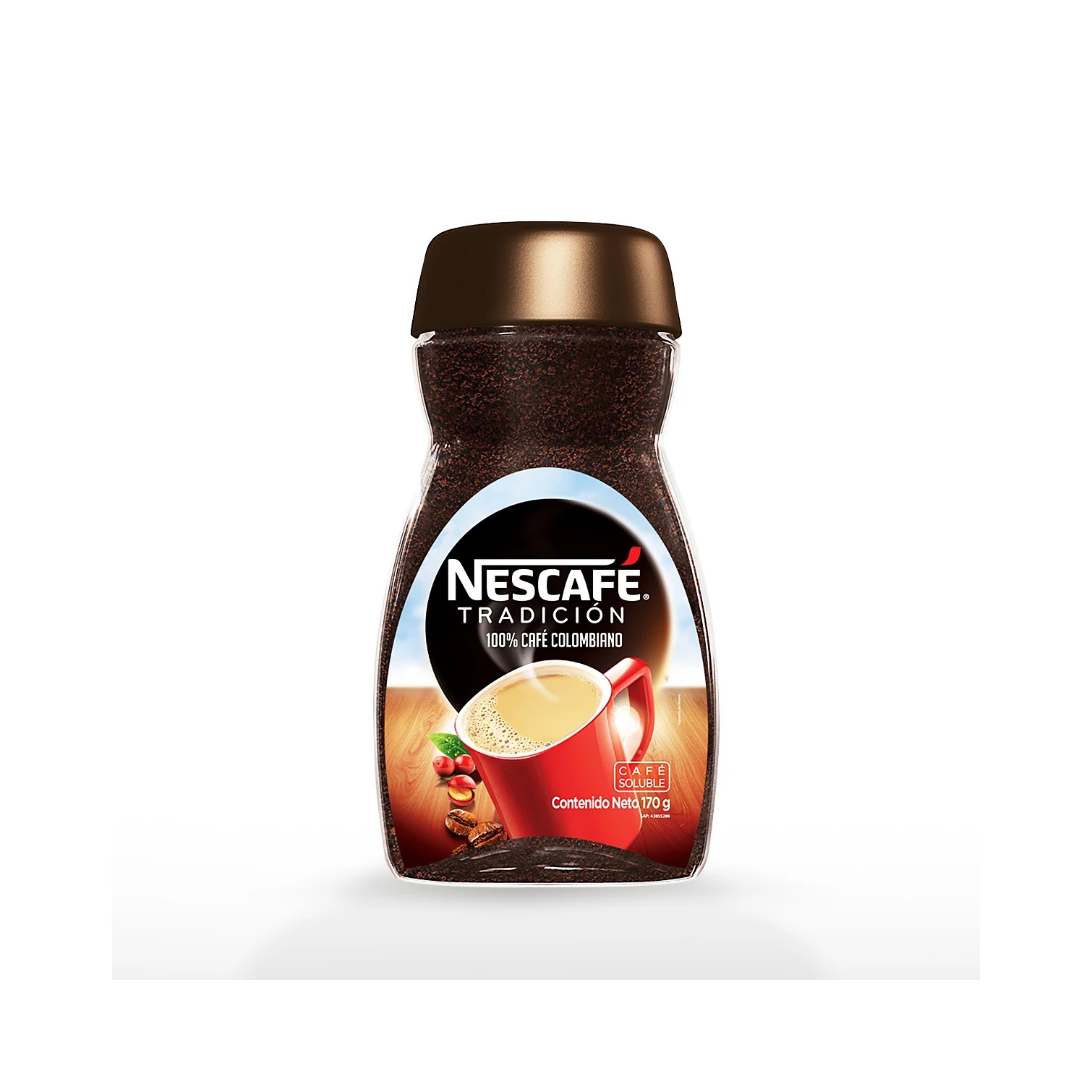 Оптовая цена растворимый кофе Nescafe 100 г 16 капсул в бутылке с нейтральным ореховым вкусом хорошая