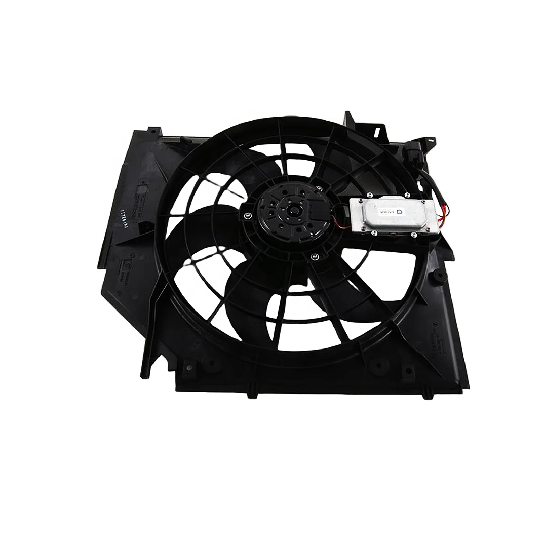 12 V new auto parts radiator fan assembly wholesale auto car air condenser fan electric cooling radiator fan