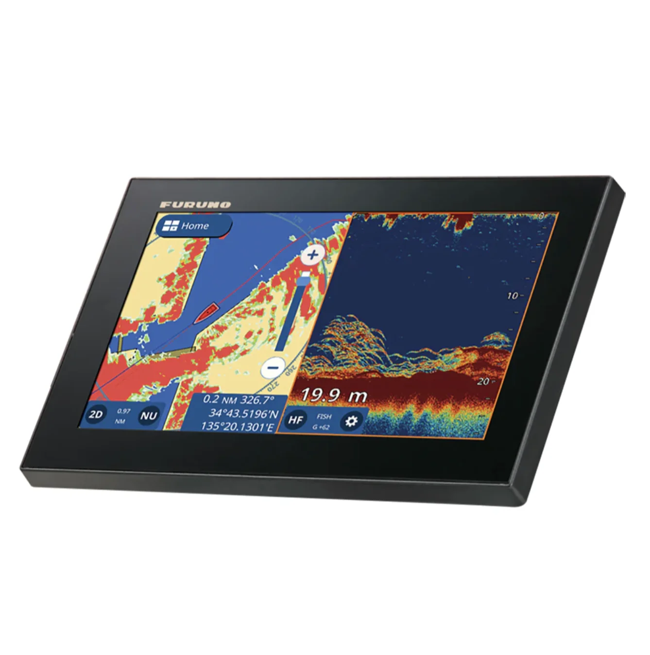 2025 проверенные и FurunoGP1971F 9 GPS/Chartplotter/Fishfinder 600 Вт одноканальные чирповые инструменты для маринетизации