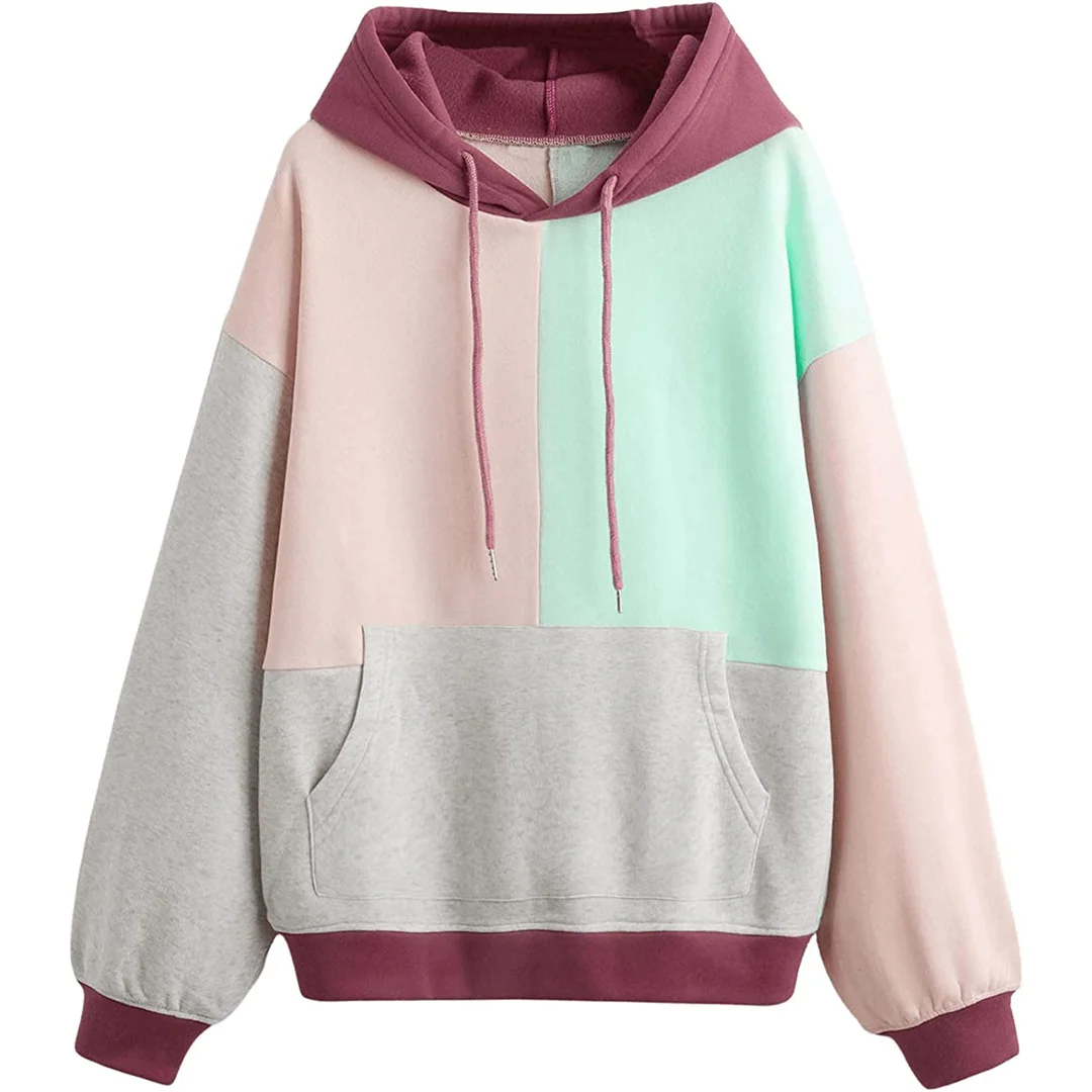 Hoodies Manufacturers Custom 100% Cotton fleece lined Pullover hoodie Women Hoodies