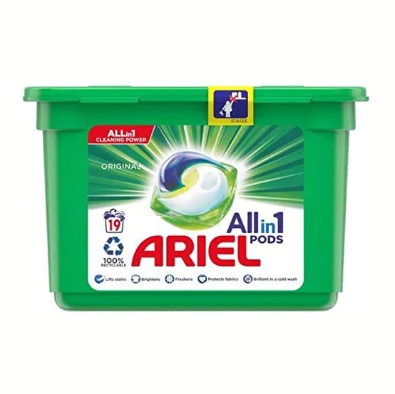 Ariel All in One Pods, 120 Washes Easy to Use Clean Lift Stains Fresh Laundry for sale