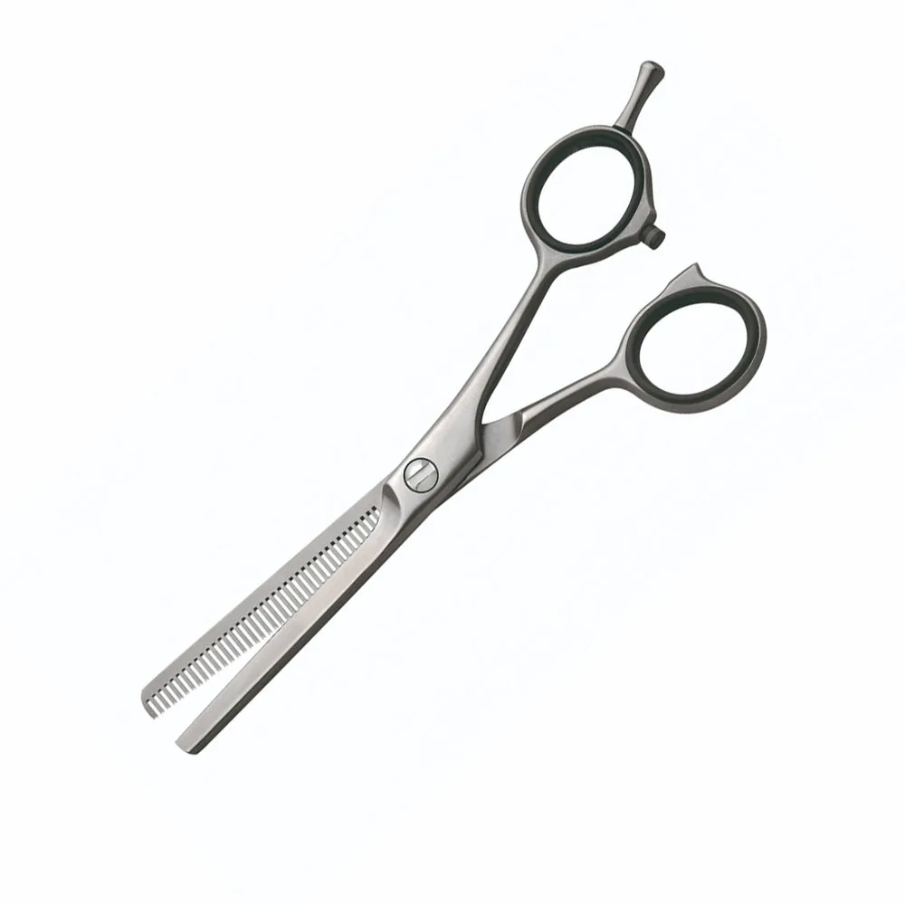 2024 Wholesale Best Quality Hair Scissors Dall Finish Thinning Shears Stainless Steel Barber Hair Thinning Scissors OEM Service