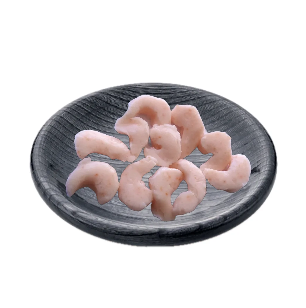 HACCP ISO OEM Elderly people product Japan quality Frozen SEMI-PROCESSED IMITATION SOFT SHRIMP Made in Vietnam Vacuum pack 500g