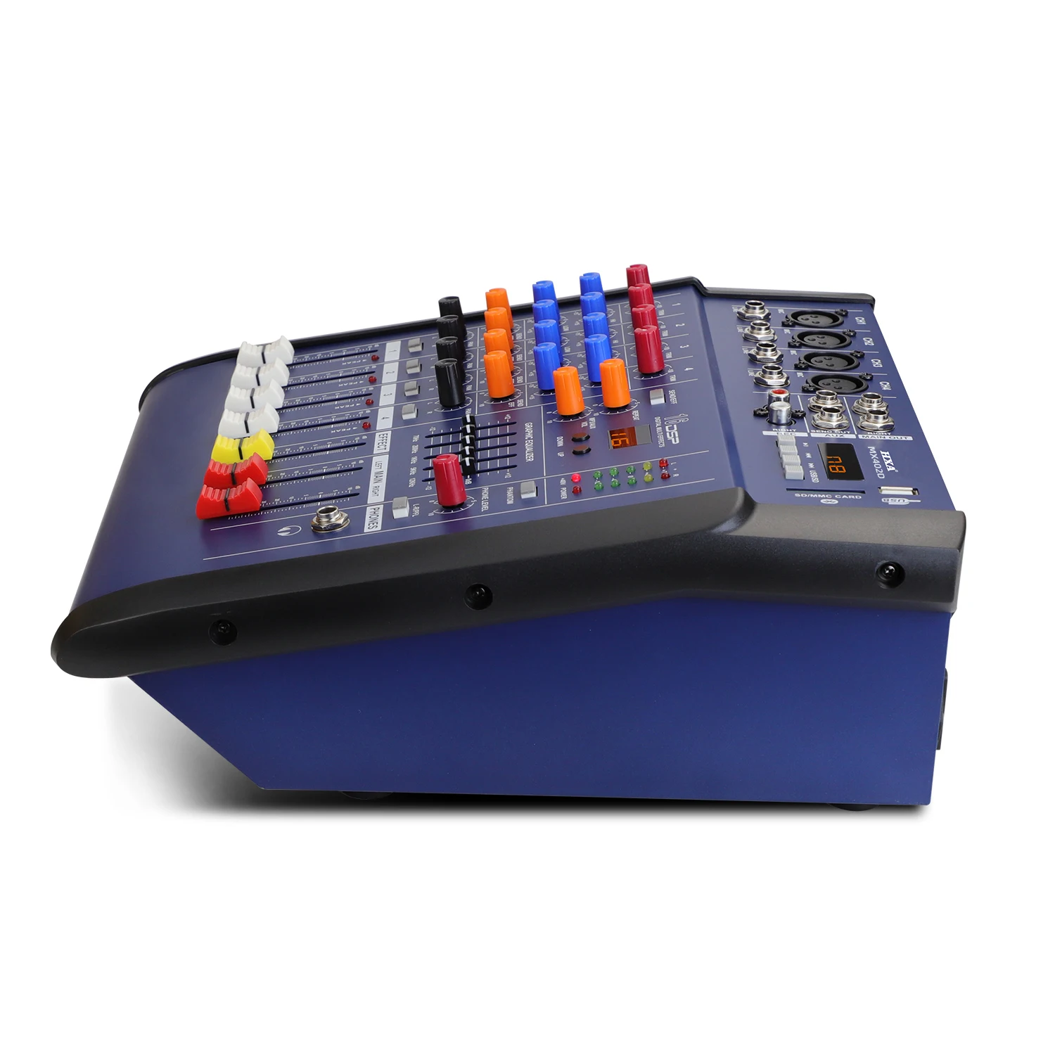 Professional 4 channel audio power amplifier mixer sound audio mixer