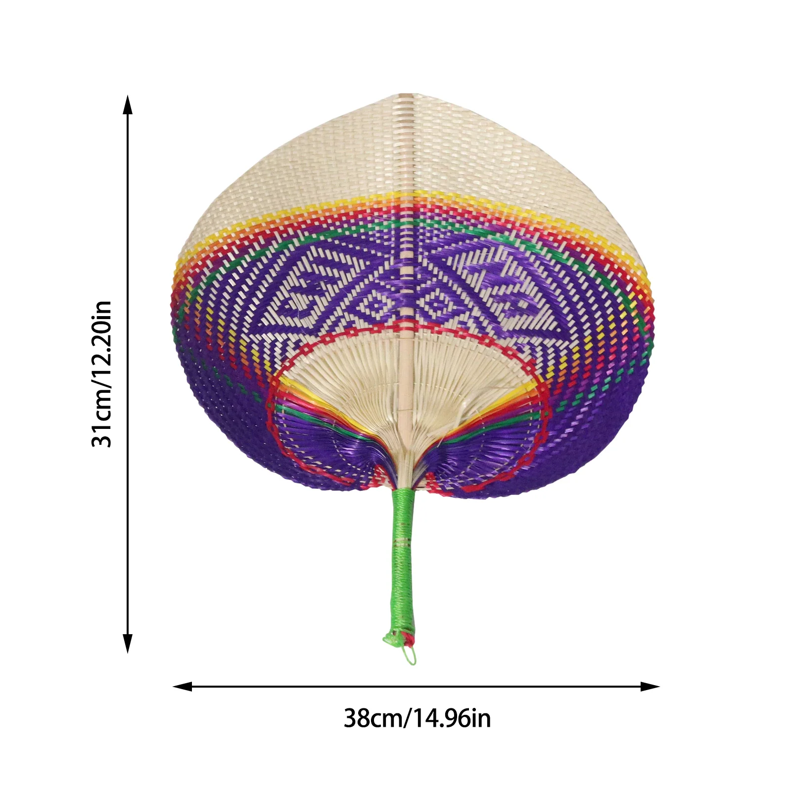 Bamboo Handfan for Windy Vietnamese Bamboo Fan -  Vietnam Handicraft - Anna