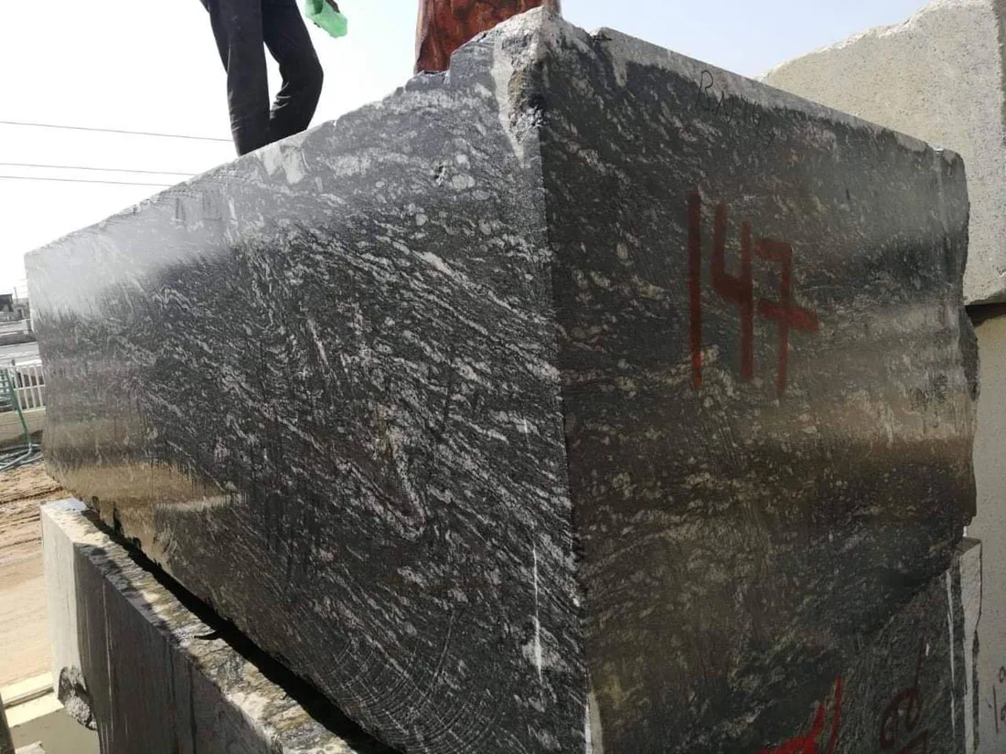 Markino Black Granite Slabs Tiles Countertops Good Quality Modern Polished Multiple Sizes Natural Stone Flamed Surface Floors