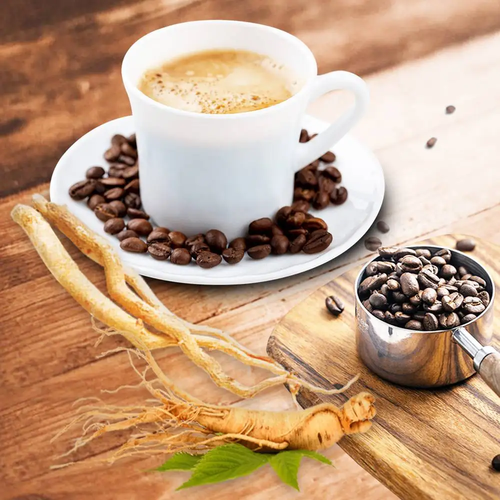 Best Seller Tongkat Ali and Ginseng Instant White Coffee 3 Sachets Individual Pack Relieves Physical Fatigue