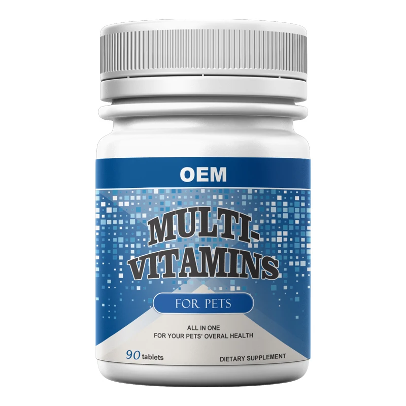 OEM ODM Pet Nutritional Supplements Multivitamin mineral Veterinary Vitamins Tablets For Dog And Cat