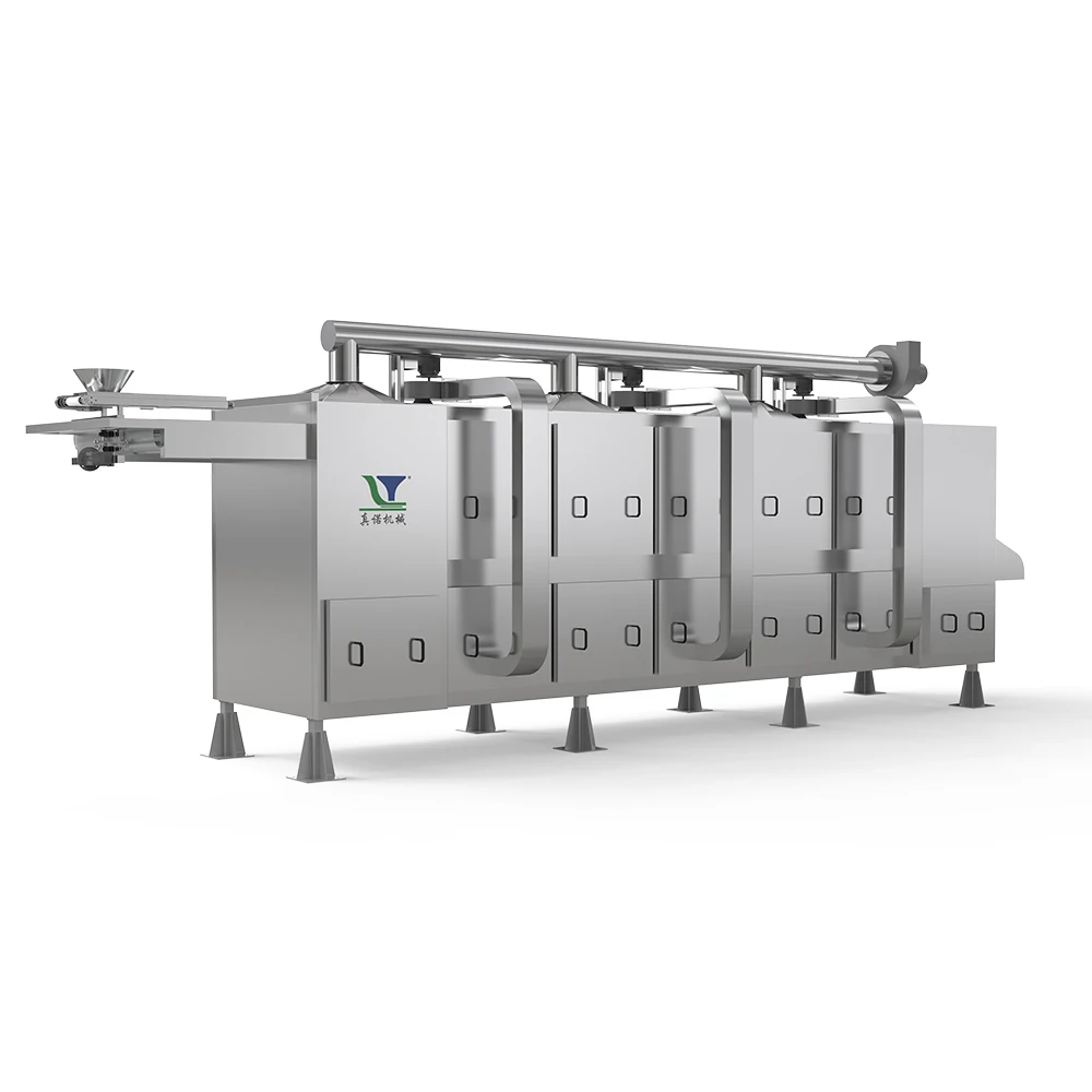 100kg/h Capacity Big Chain Conveyor Snack Vertical Industrial Use Electric Oven