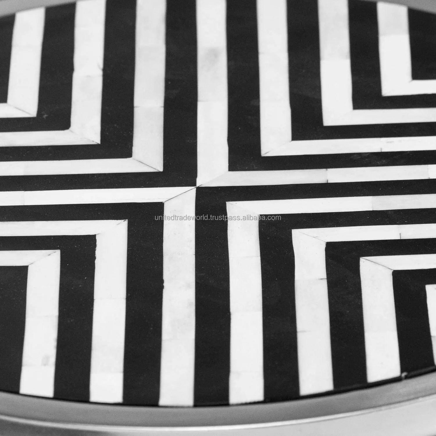 Artisan Crafted Elegance: Bone Inlay Side Table Takes Home Decor to the Next Level By United Trade World