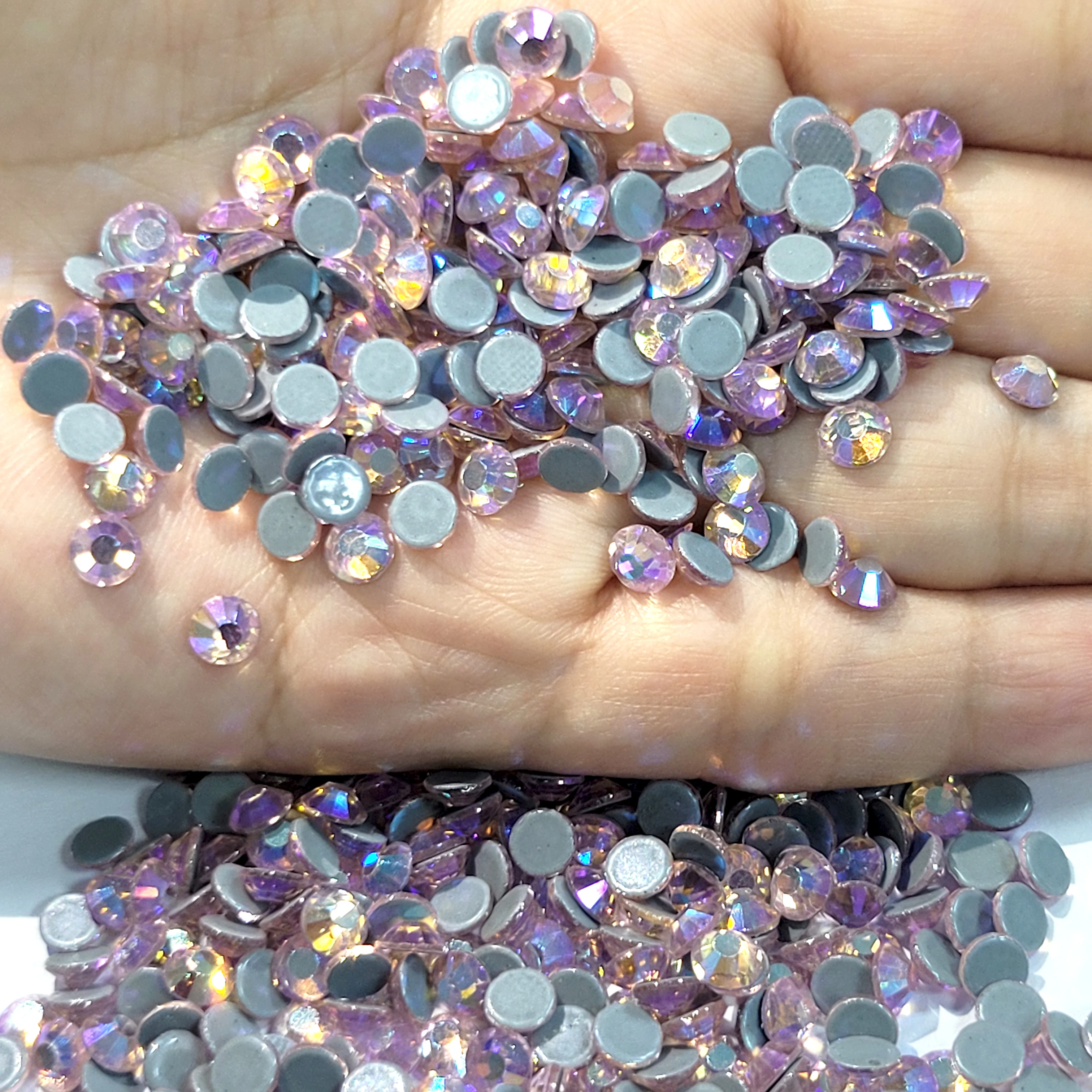 Wholesale Crystal ss3-ss50 AB Flatback Rhinestones Bulk Wholesale Glass Strass For Tumblers,Clothes,Dress,Nail Art