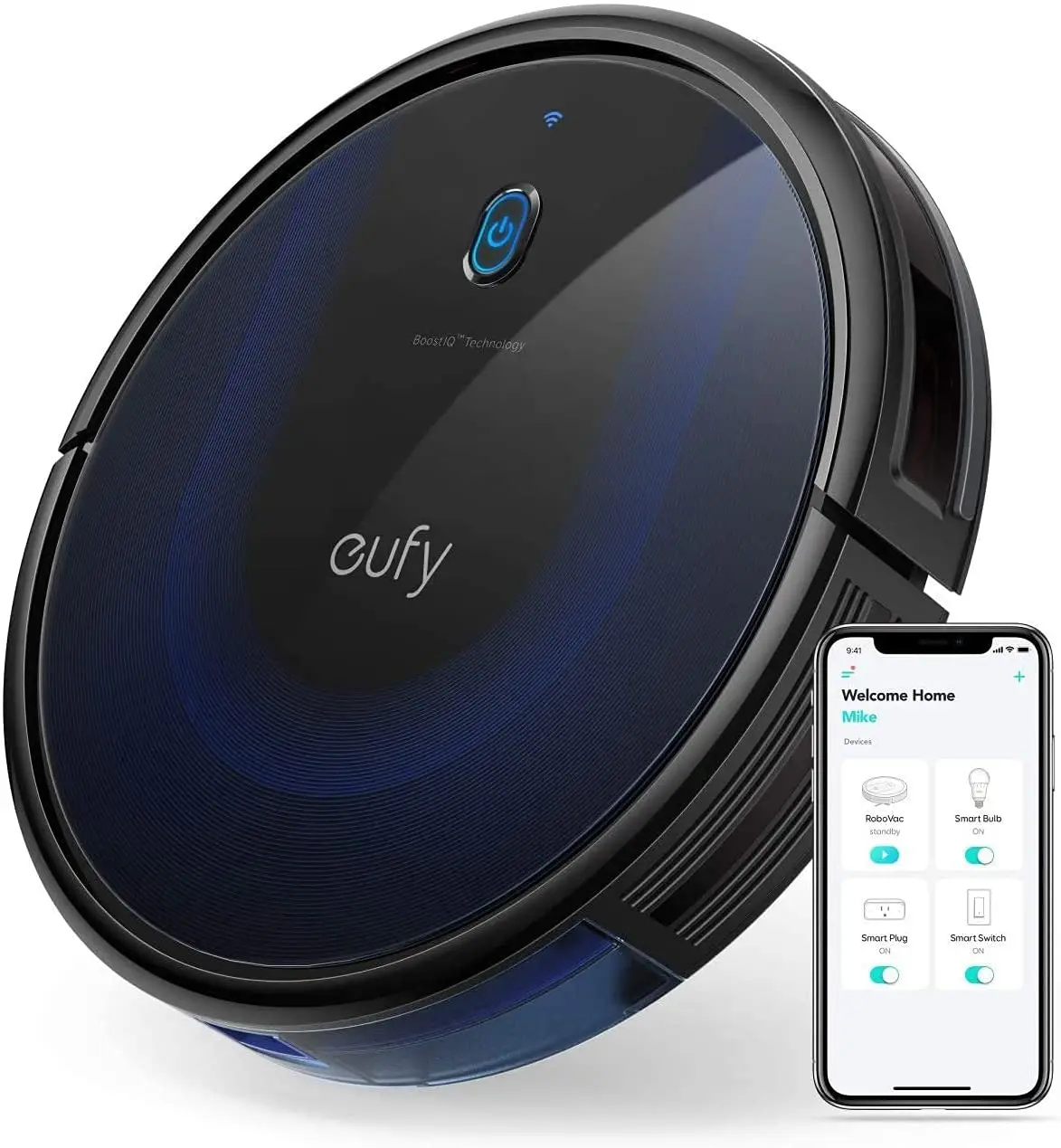 Hotel Automatic Cleaning Robot Vacuum Wet and Dry Eufy BoostIQ RoboVac 15C MAX Wi-Fi Connected Super-Thin 2000Pa Suction Quiet