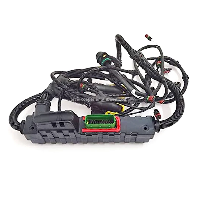 custom automotive wire harness Excavator 14531705 14644021 Engine wiring harness for Volvo EC290B EC240B EC290BLC wiring harness