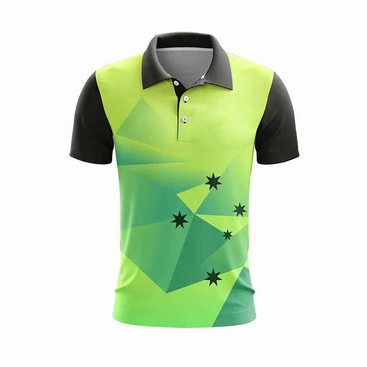 Custom Cricket Jersey In Multi Color Manufacturer Full Hand Made Sport Jersey Sublimation Team Uniforms