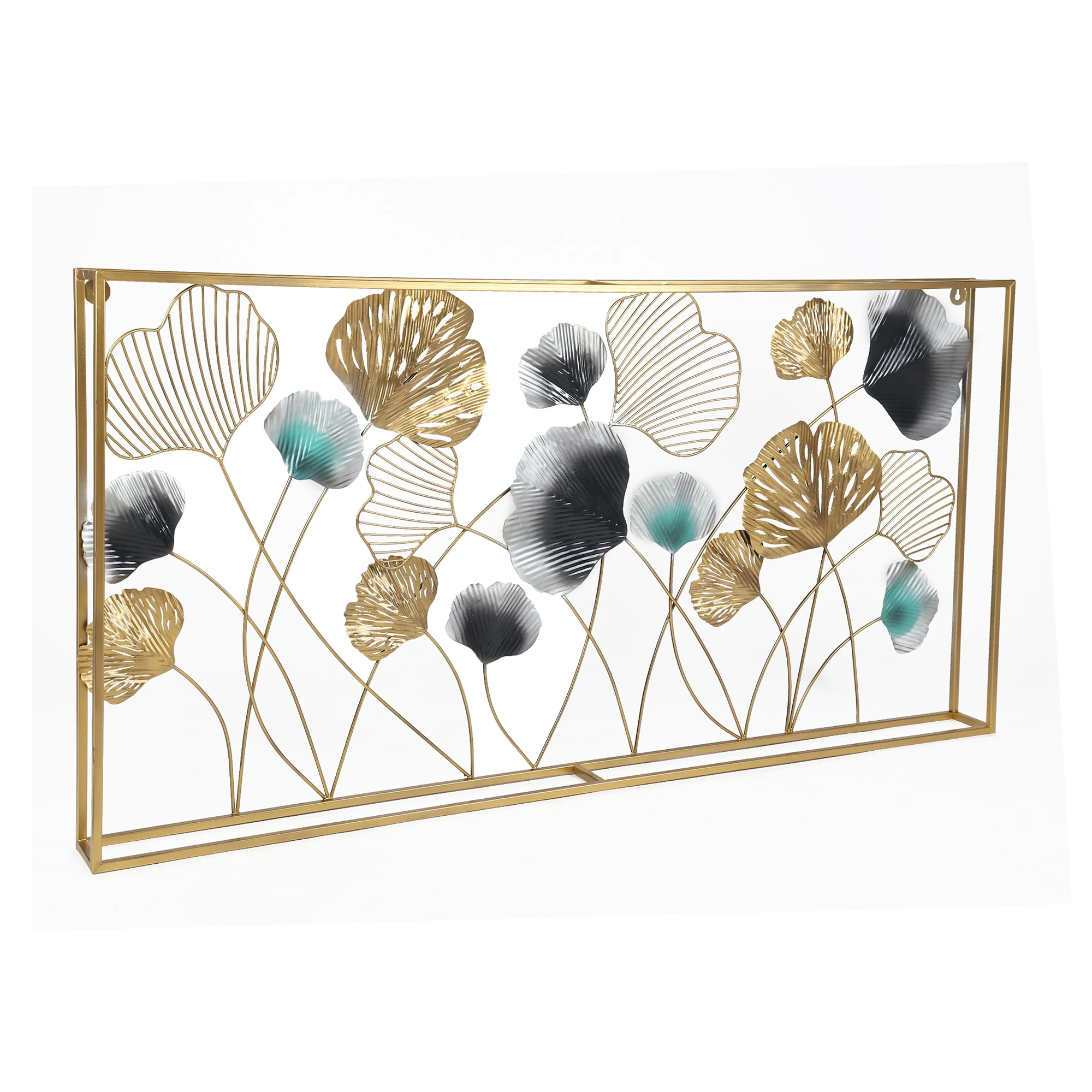 Standard Quality Metal Wall Art Custom Finished Modern Style Wall Hanging wall Arts For Home Living Room Decoration