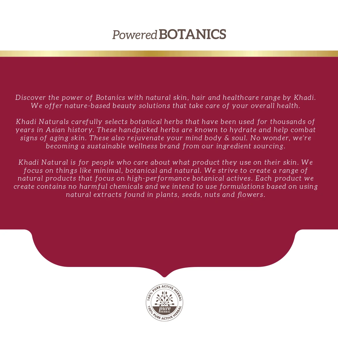 KHADI NATURAL Onion & Fenugreek SHAMPOO (Sulphate free )- POWERED BOTANICS