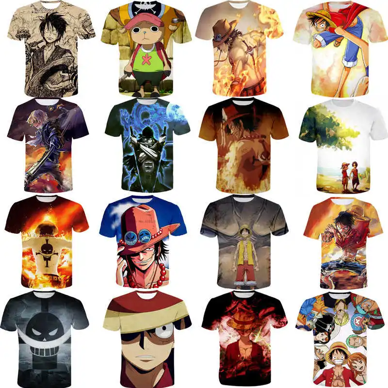 2023 Demon Slayer Japanese Anime 3d Printed T-shirts For Men Digital Print Short Sleeve T-shirt All Over Print Summer T-Shirt
