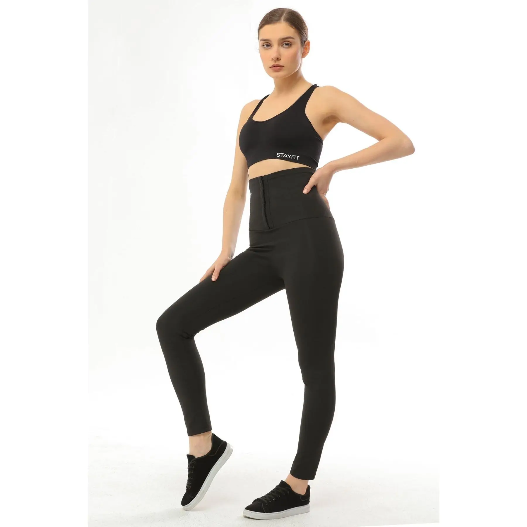 STAYFIT Agraff Sauna Fit Tights-High Waist - Polymer Fabric. It makes you sweat, loses weight and makes you thinner. from Turkey
