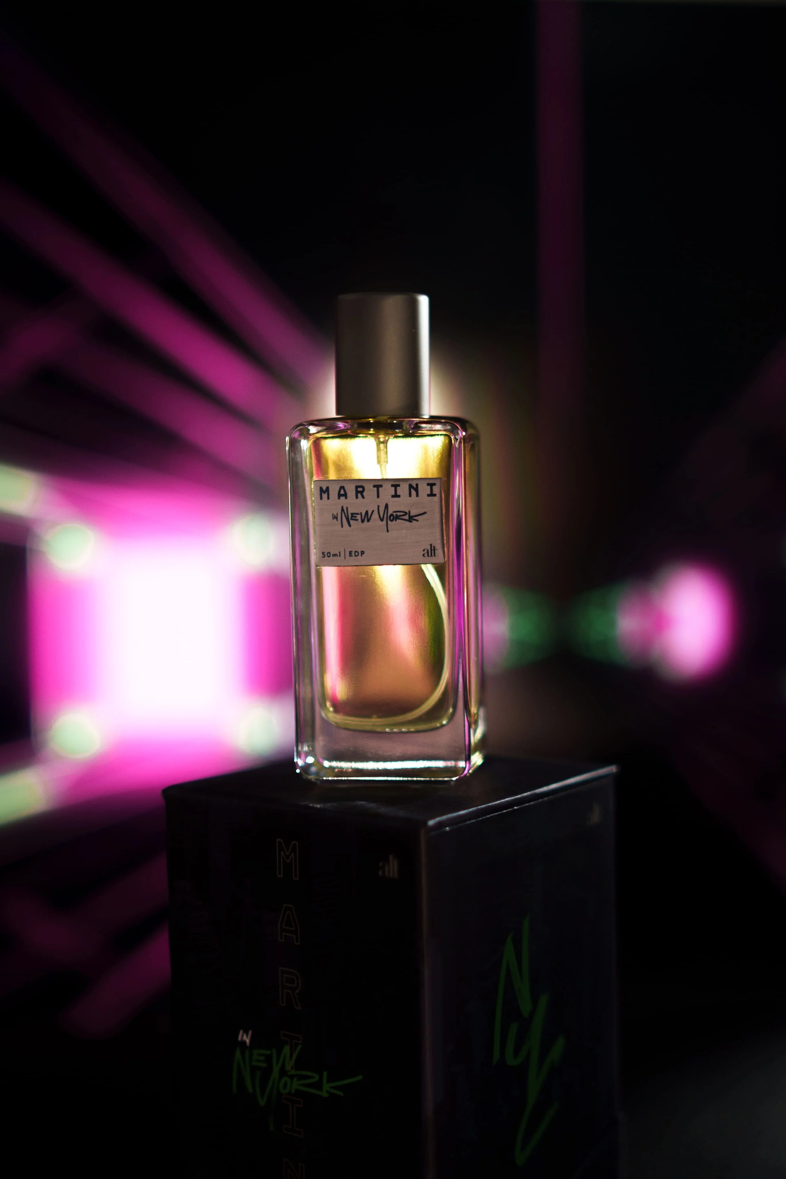 High Quality Luxury Perfume by Alt Perfumery | Martini in New York 50 ml Eau De Parfum Body Spray Fresh Rose