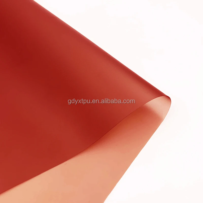 Colored Environmentally Friendly Tpu Film Thermoplastic Polyurethane Sheet Tpu Film