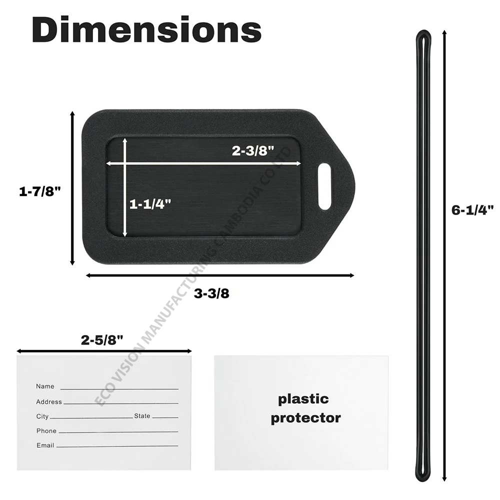 Khmer Craft FlexiTag Tailored Luggage Tags Robust, Adaptable & Affordable Bulk Custom Tags OEM Inspired Supplier Solutions