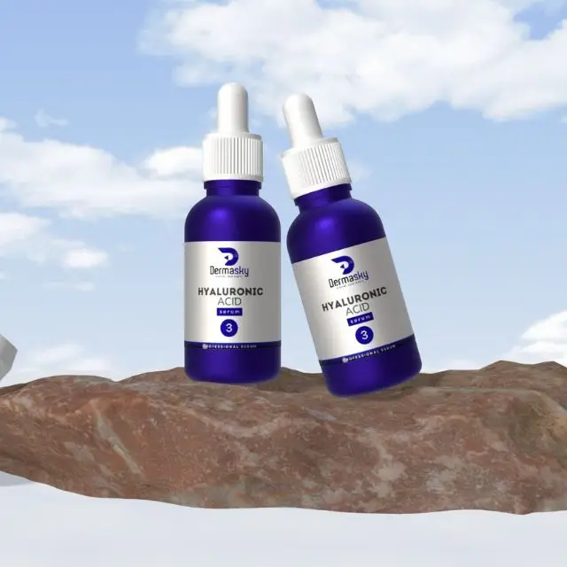2024 Best Selling Skin Care Product  Anti Aging Moisturizing Organic Vitamin C Serum, Hyaluronic Acid Serum