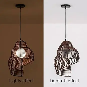 Most Selling Rattan Hanging Lamp Manufacturer And Exporter Customized Hanging lamp and Antique and New Design At Best Prices