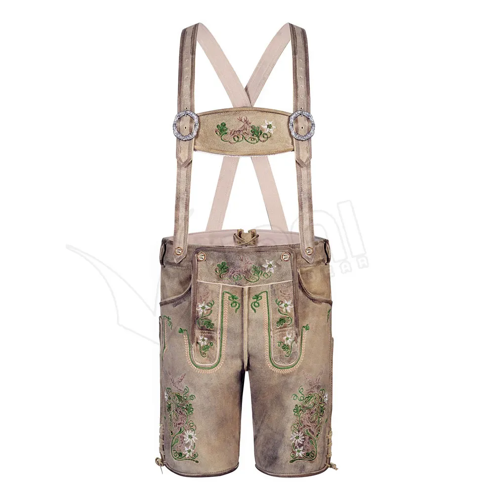 Оптовая продажа, мужские классические длинные брюки Lederhosen высшего качества для мужчин